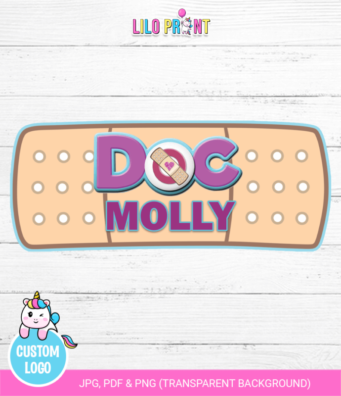 Doc Mcstuffins custom logo - Doc Mcstuffins personalized logo - Doc Mcstuffins - Doc Mcstuffins logo